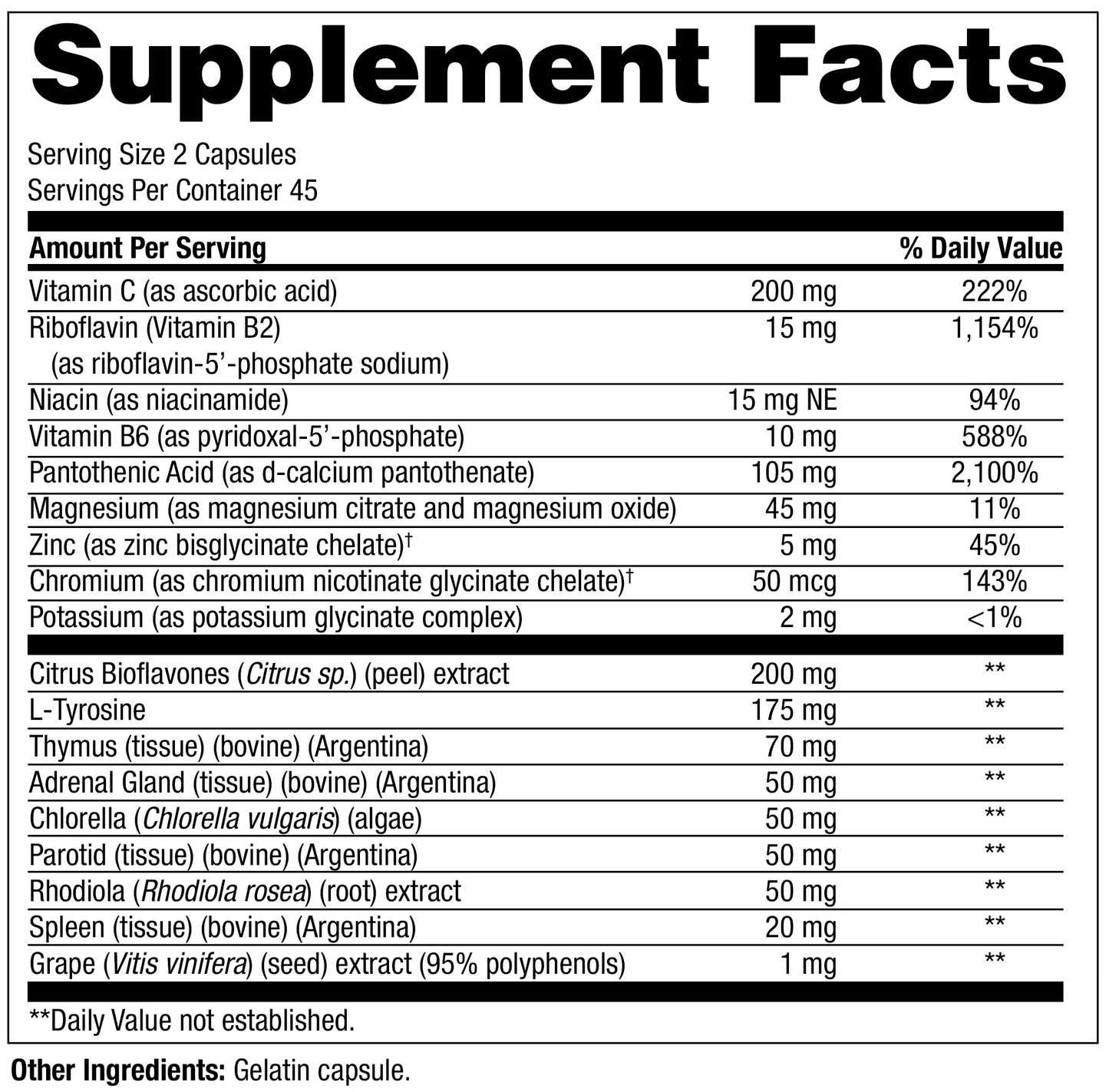 Adrenal Support